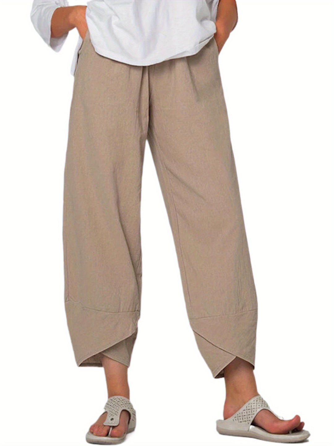 Women's Vintage Wide Leg Harem Pants