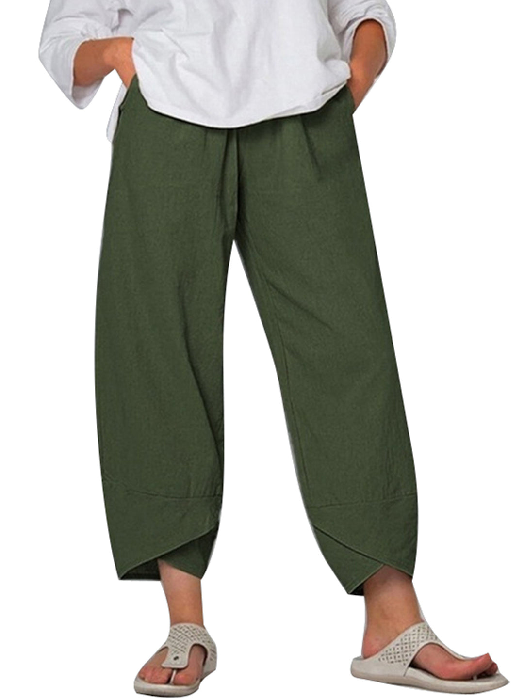 Women's Vintage Wide Leg Harem Pants