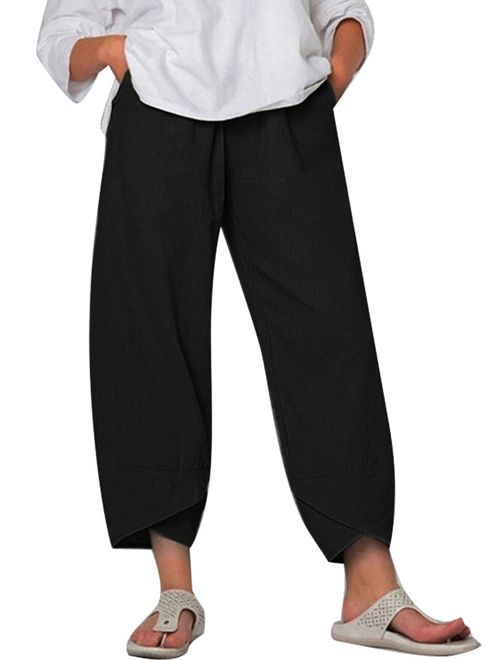 Women's Vintage Wide Leg Harem Pants