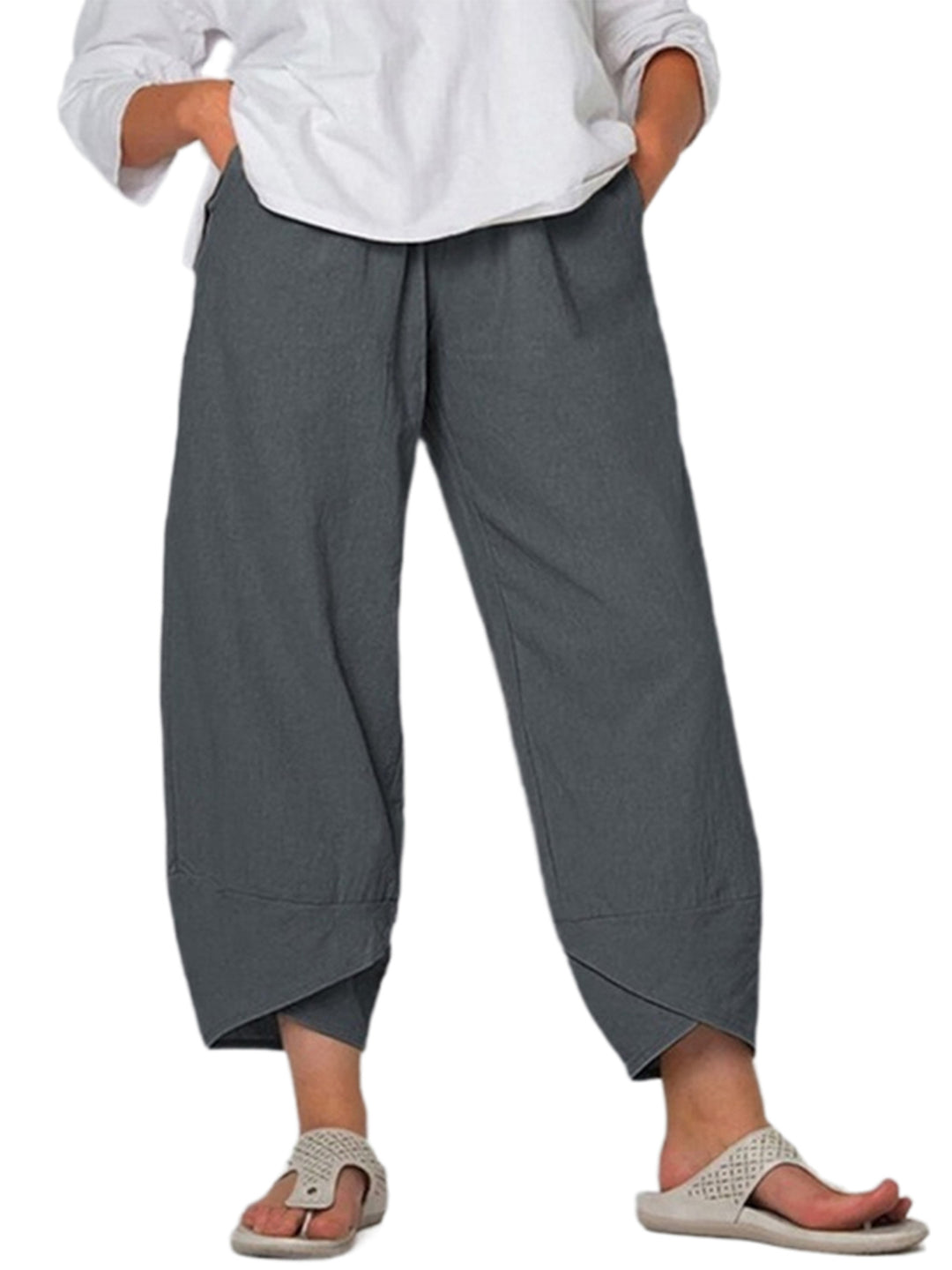 Women's Vintage Wide Leg Harem Pants
