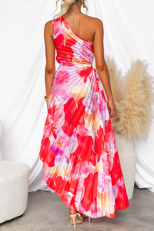 Joy - Pleated Summer Maxi Dress