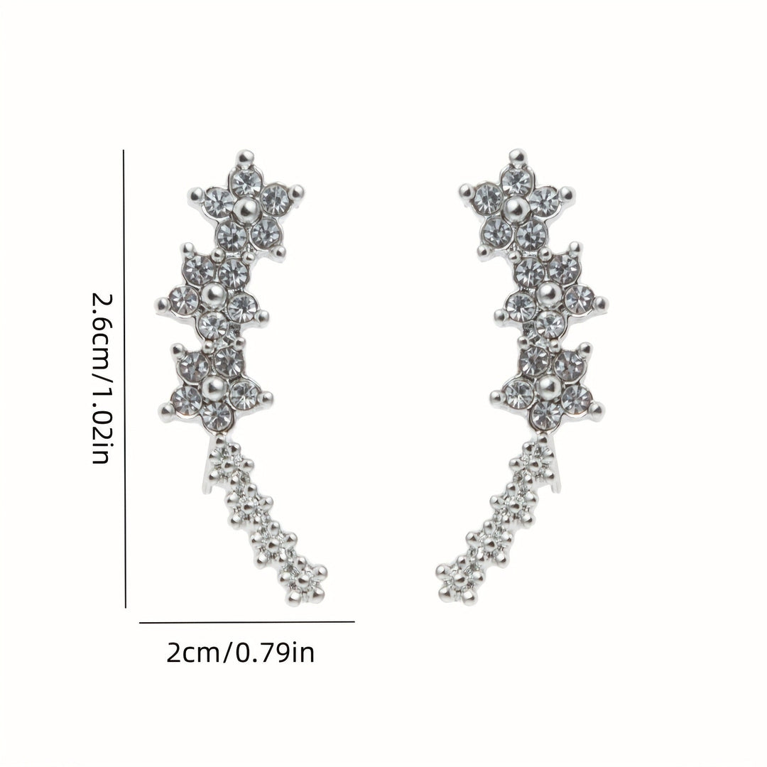 Elegant Floral Earrings