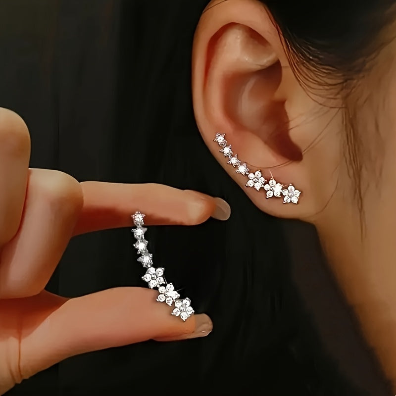 Elegant Floral Earrings