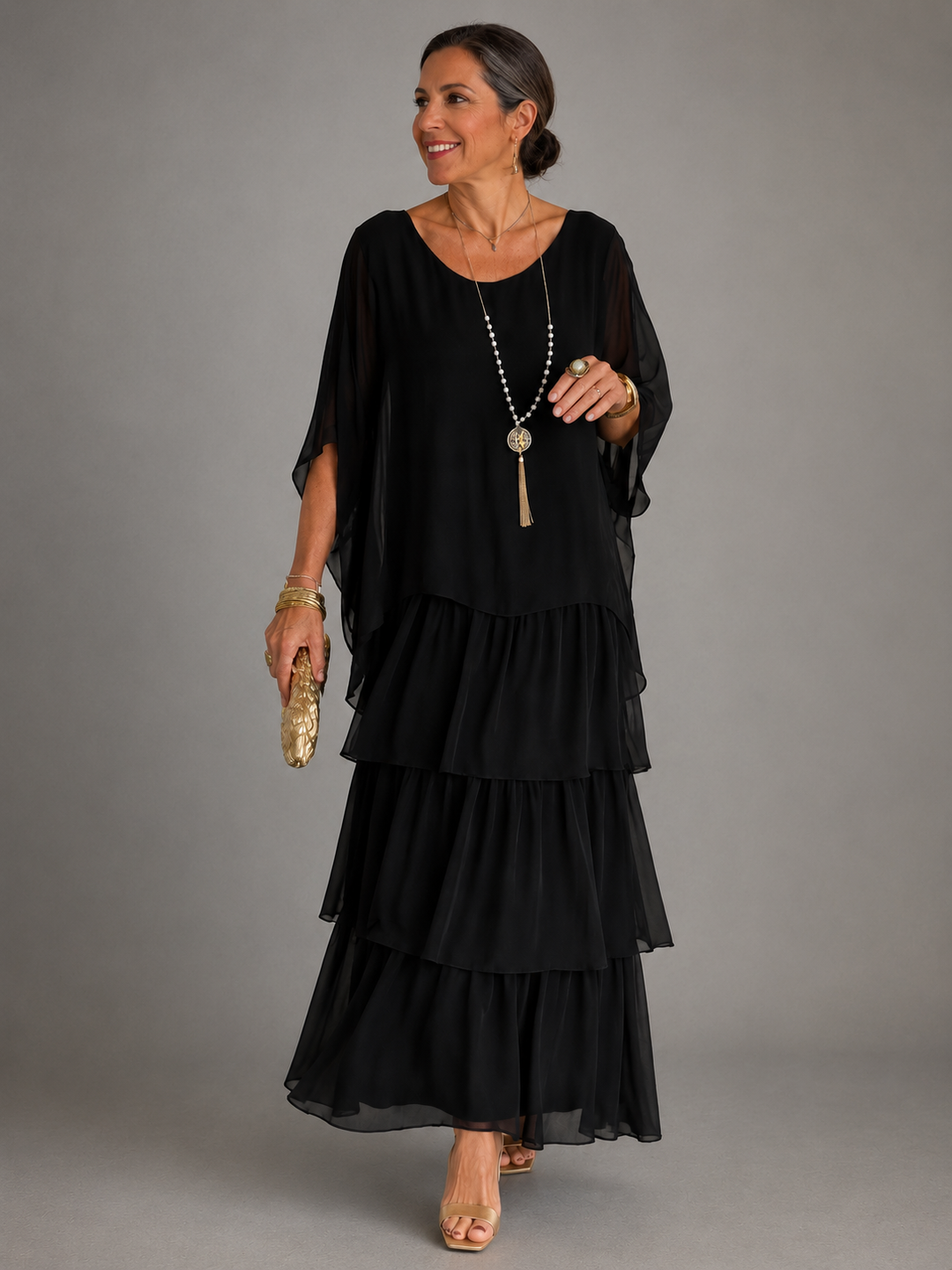 Lara | Layered Maxi Dress