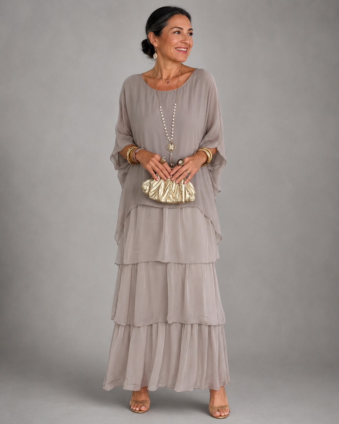 Lara | Layered Maxi Dress