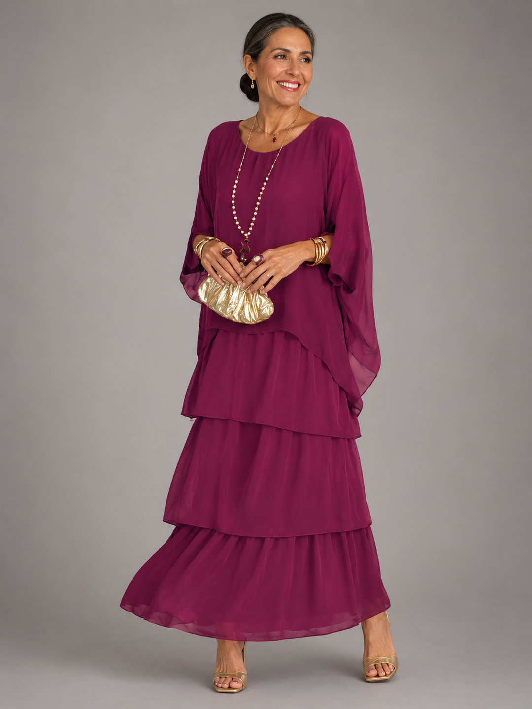 Lara | Layered Maxi Dress