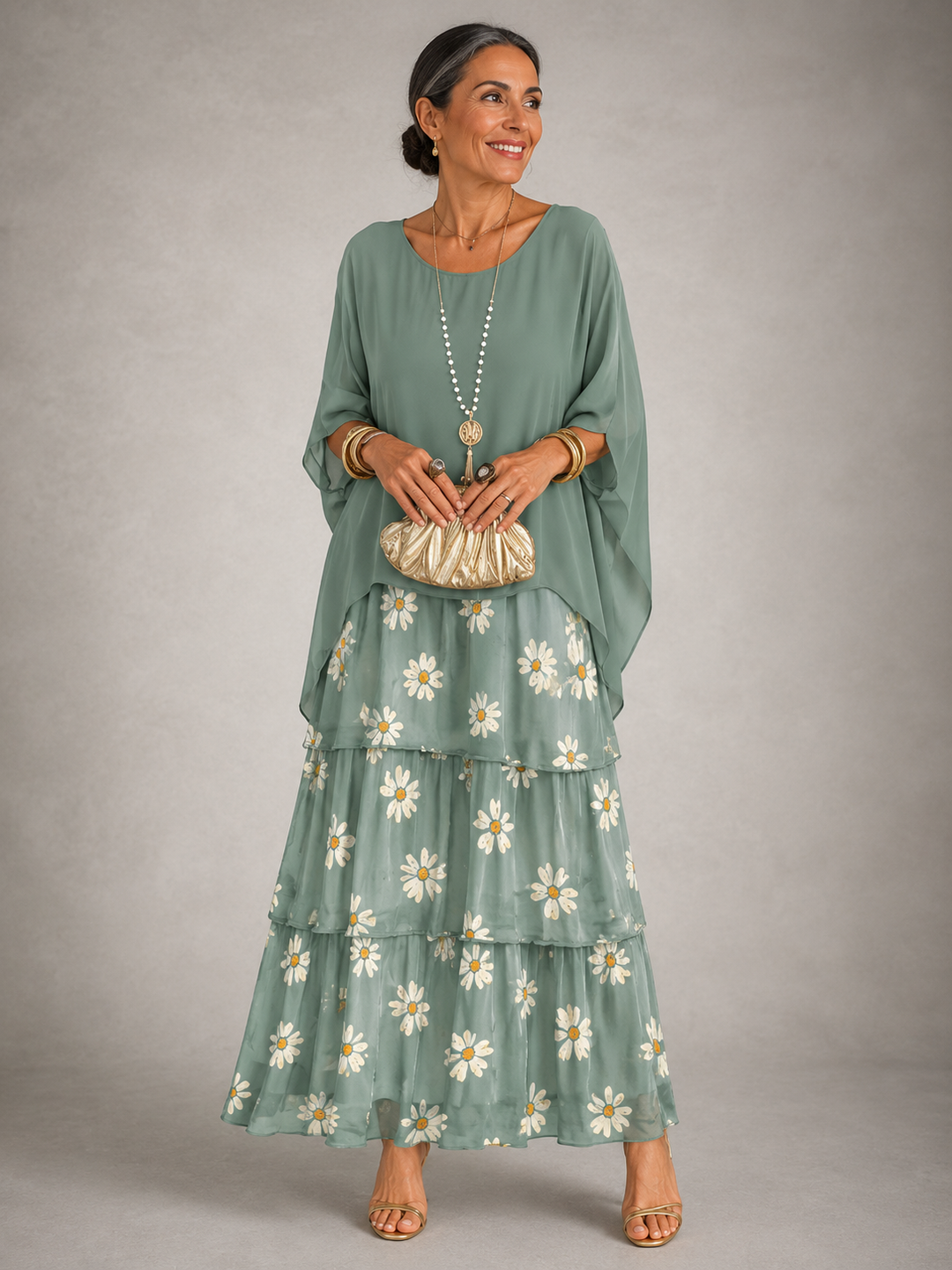 Lara | Layered Maxi Dress