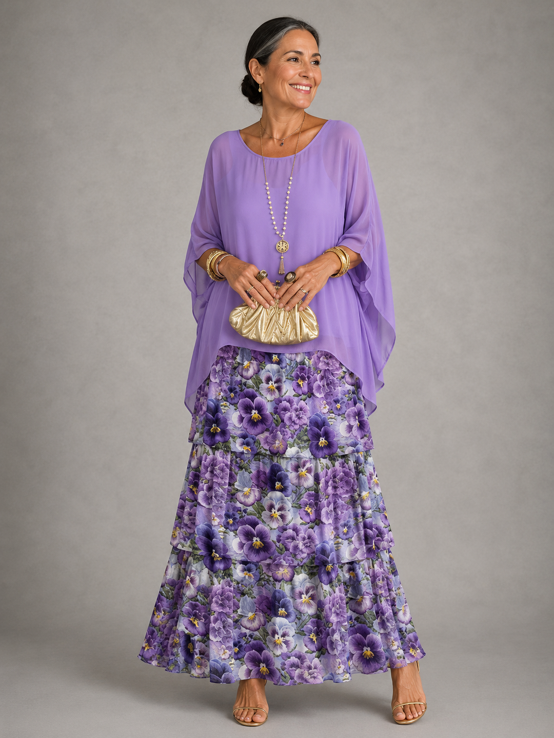 Lara | Layered Maxi Dress
