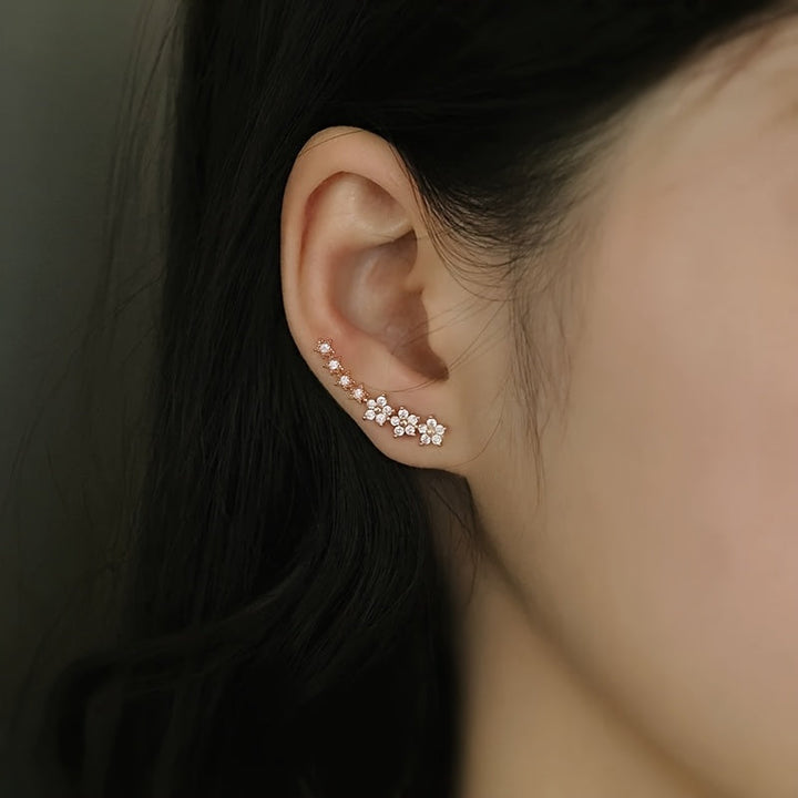 Elegant Floral Earrings