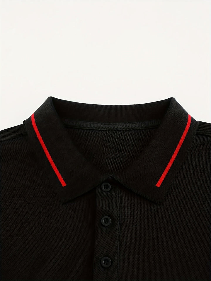 Nathan | Long Sleeve Polo Shirt