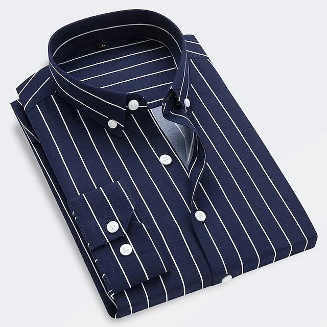 Charles - Striped Cotton Shirt