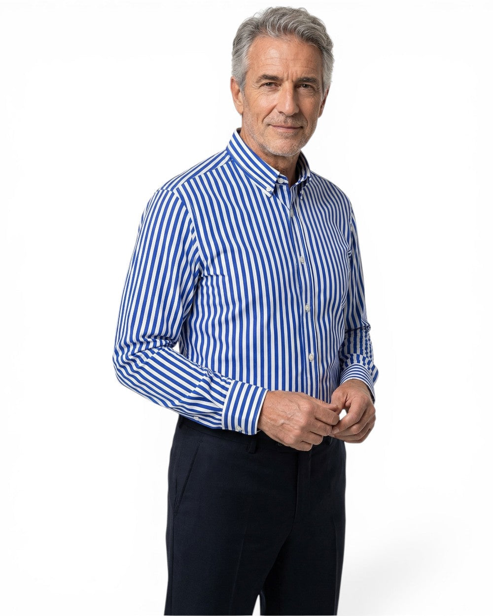 Charles - Striped Cotton Shirt